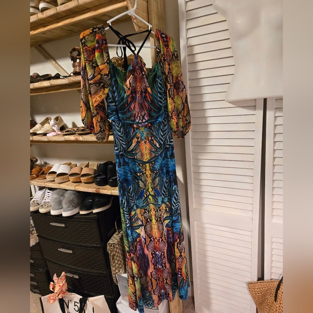 VENUS Multicolor Maxi Dress